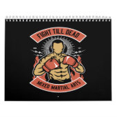 strijd tot dode gemengde vechtkunsten kalender (Hoes)