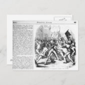 Strijd tussen de Republikeinen en het Parlement Briefkaart (Voorkant / Achterkant)