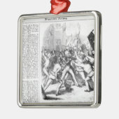 Strijd tussen de Republikeinen en het Parlement Metalen Ornament (Links)