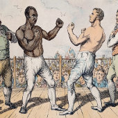  strijd tussen Wieg en Poster Molineau