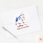Strijd voor Freedom Eagle Stickers (Envelop)
