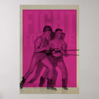  strijd voor het Poster van de liefdesprijs