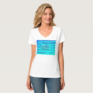 Strijd voor vrijheid t-shirt