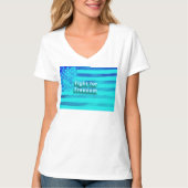 Strijd voor vrijheid t-shirt (Voorkant)