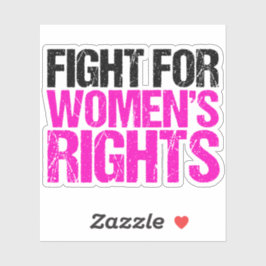 Strijd voor vrouwenrechten Pro Choice Laptop Sticker