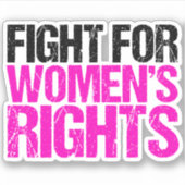 Strijd voor vrouwenrechten Pro Choice Laptop Sticker (Voorkant)