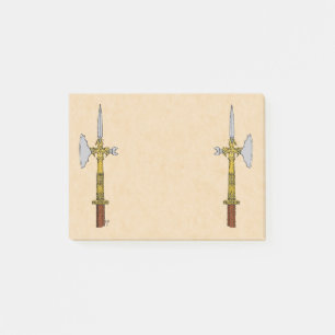 Strijdbijl van Eduard IV Post-it® Notes