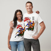 Strijdende Amerikaanse Comic T-Shirt (Unisex)