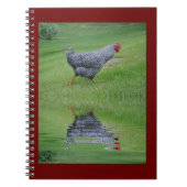 Strijdende kip notitieboek (Voorkant)