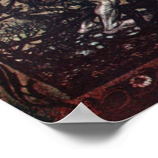 Strijdende reuzen poster (Hoek)