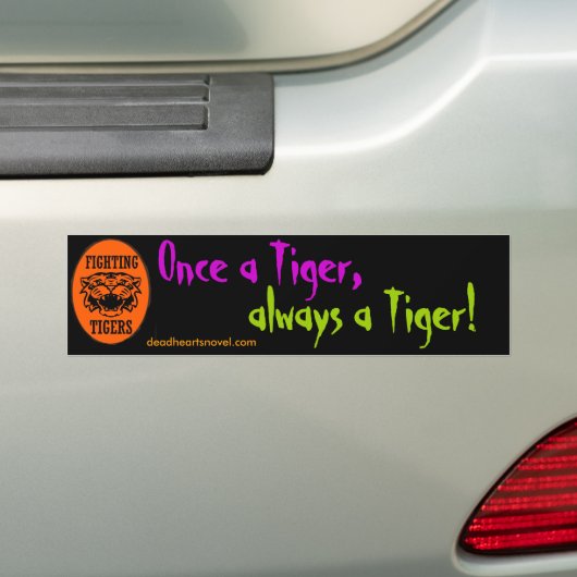Strijdende trekkerbumper sticker - Dood hart Novel (Op auto)