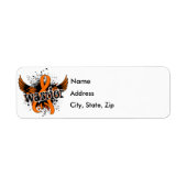 Strijder 16 Leukemie Etiket (Voorkant)