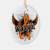 Strijder 16 Leukemie Keramisch Ornament (Rechts)