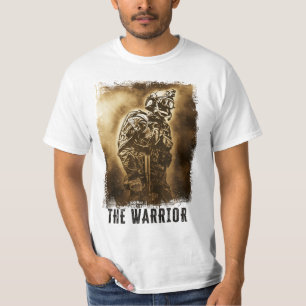 Strijder Abstract Military Soldier Hero Veteran Ar T-shirt