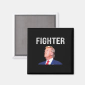 Strijder Donald Trump 2024 Magneet (Voorkant / Achterkant)