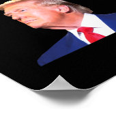 Strijder Donald Trump 2024 Poster (Hoek)