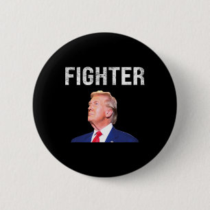 Strijder Donald Trump 2024 Ronde Button 5,7 Cm