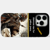 Strijder en haar beer staan sterk Case-Mate iPhone case (Achterkant (horizontaal))