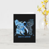 Strijder fluistert tot het noodlot Ik ben het Stor Kaart (Gele Bloem)