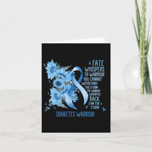 Strijder fluistert tot het noodlot Ik ben het Stor Kaart