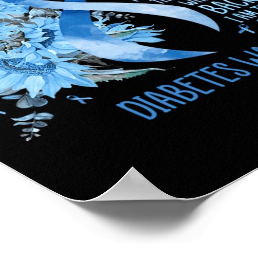 Strijder fluistert tot het noodlot Ik ben het Stor Poster (Hoek)