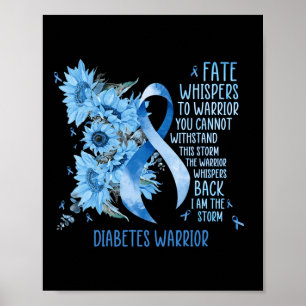 Strijder fluistert tot het noodlot Ik ben het Stor Poster