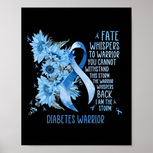 Strijder fluistert tot het noodlot Ik ben het Stor Poster (Voorkant)