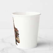 Strijder met zwaard papieren bekers (Links)