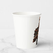 Strijder met zwaard papieren bekers (Rechts)