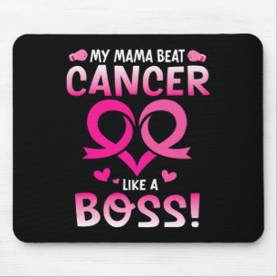 Strijder Mijn Mama Beat Borstkanker Als Een Boss F Muismat
