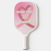 Strijder op en van de Court Pickleball Paddle (Achterkant)