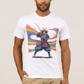 Strijder van Pride LGBTQ+ T-shirt – Samurai krijge (Voorkant)