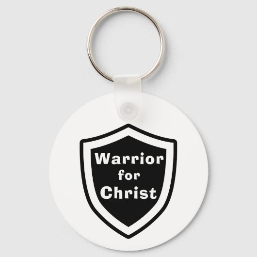 Strijder voor Christus Sleutelhanger (Voorkant)
