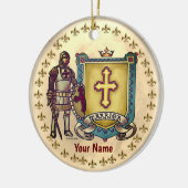 Strijder voor Jezus Christelijk ornament (Links)