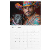Strijders en Pitbull Dog Heroes Kalender (Feb 2026)