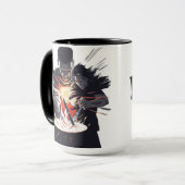 Strijdfeest: opkomst van de culinaire krijgers mok (Voorkant links)