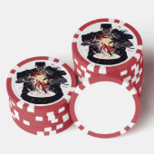 Strijdfeest: opkomst van de culinaire krijgers poker chips (Opstapeling)