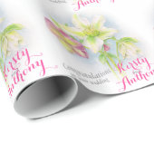 Strijdhellebores waterverf cadeaupapier (Rol Hoek)