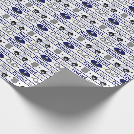 Strijdingspatroon pet cadeaupapier (Hoek)