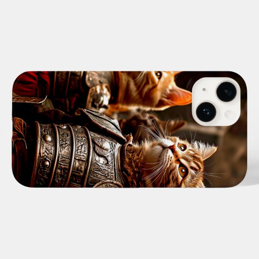 Strijdkatten Case-Mate iPhone Case (Achterkant (horizontaal))
