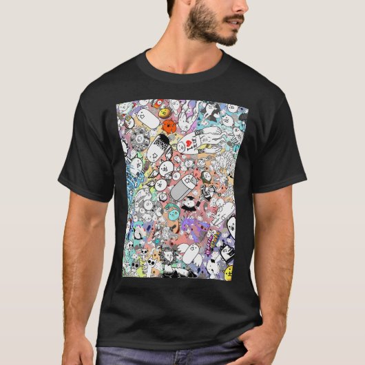 Strijdkatten T-shirt (Voorkant)