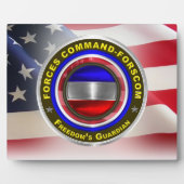 Strijdkrachten Commando FORSCOM Fotoplaat (Voorkant)