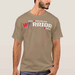 Strijdkrachten Rogue militair soldaat Warrior Army T-shirt