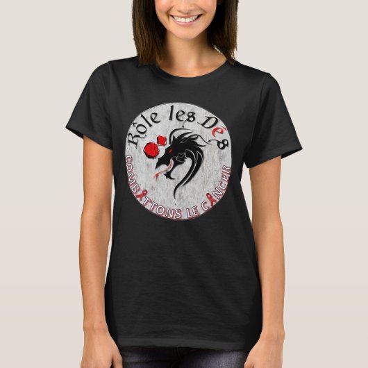 Strijdkrachten tegen kanker t-shirt (Voorkant)