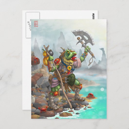 strijdkreet briefkaart (Voorkant / Achterkant)