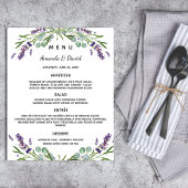 Strijdmenu lavender eucalyptus greenery