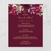 Strijdmenu waterverkleurde floralen begraven (Voorkant)