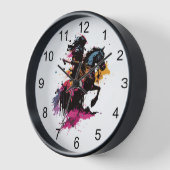 Strijdpaard in waterverf (Hoek)