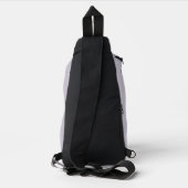 Strijdpaard in waterverf sling bag (Achterkant)
