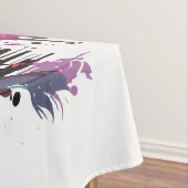 Strijdpaard in waterverf tafelkleed (Voorbeeld)